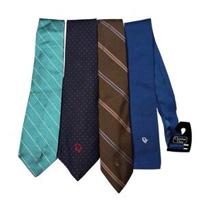 Christian Dior Neck Ties Lot of 4